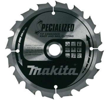 DISQUE CARBURE BOIS 235*30*Z24 MAKFORCE
