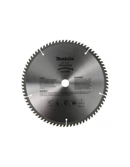 DISQUE CARBURE ALUM 305*25.4*Z80 MAKITA