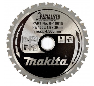 DISQUE CARBURE METAL 136*20*Z30 MAKITA